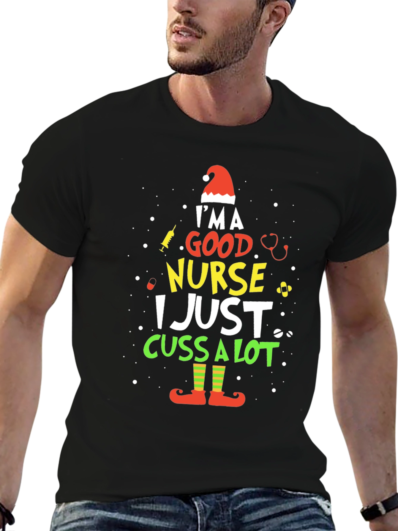 Good Nurse Cuss A Lot Tee