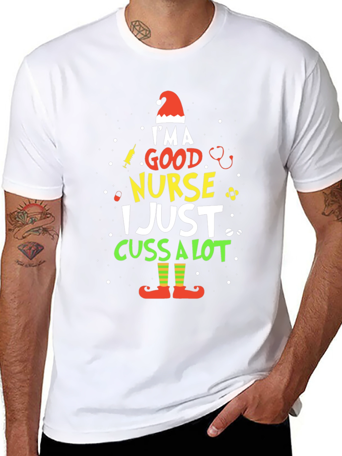 Good Nurse Cuss A Lot Tee