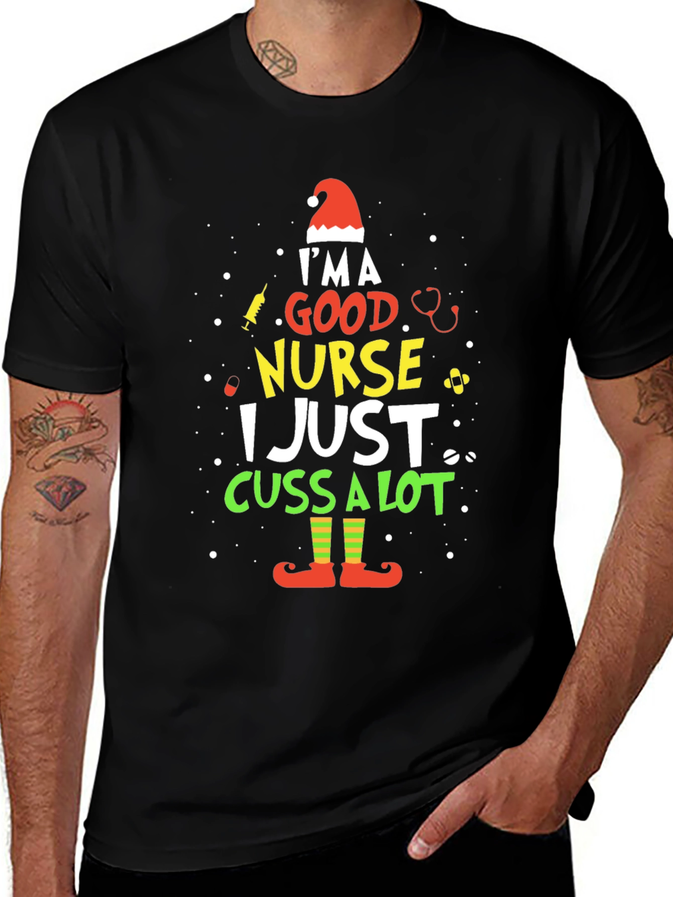 Good Nurse Cuss A Lot Tee