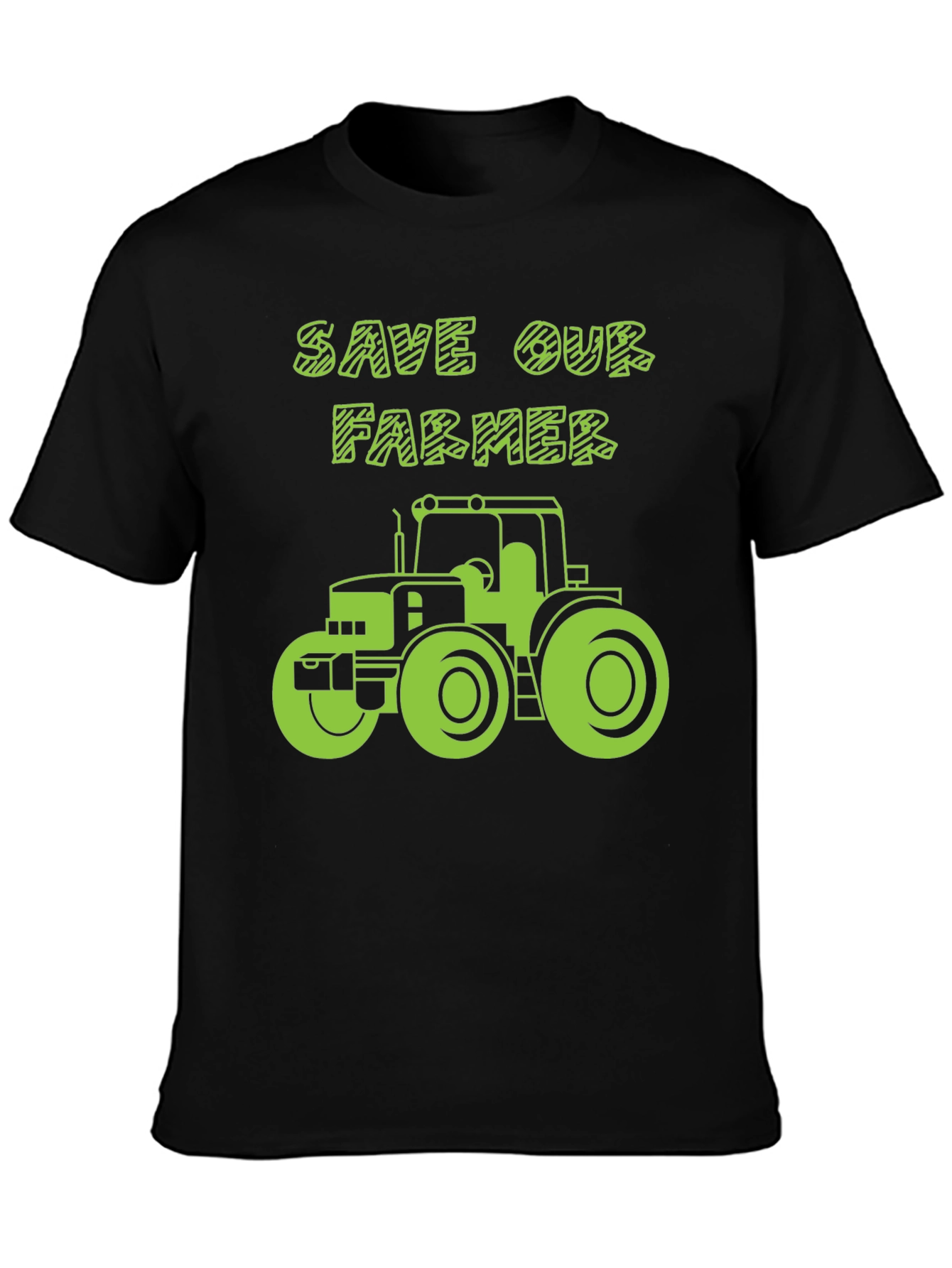 Save Our Farmer T-Shirt: Tractor Graphic Tee