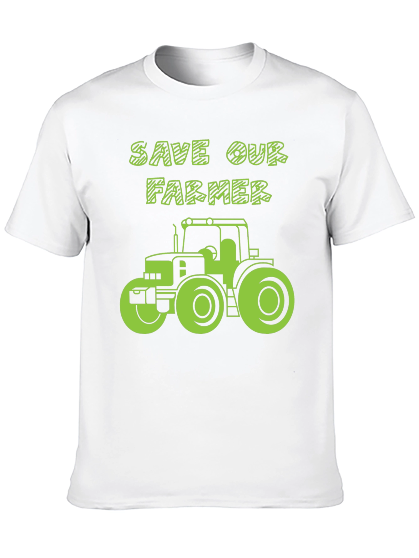 Save Our Farmer T-Shirt: Tractor Graphic Tee