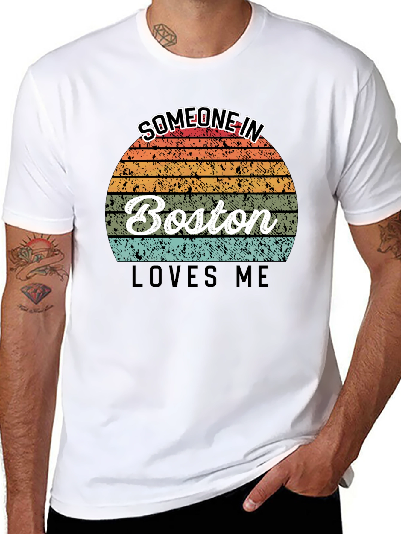Someone in Boston Loves Me T-Shirt