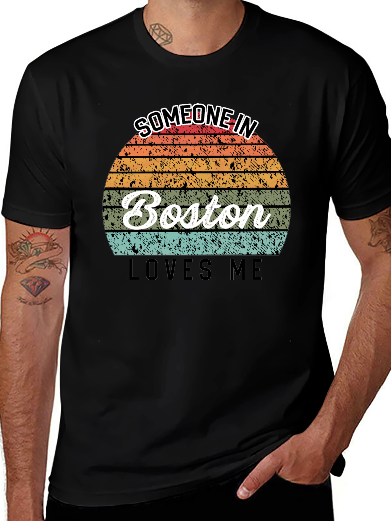 Someone in Boston Loves Me T-Shirt