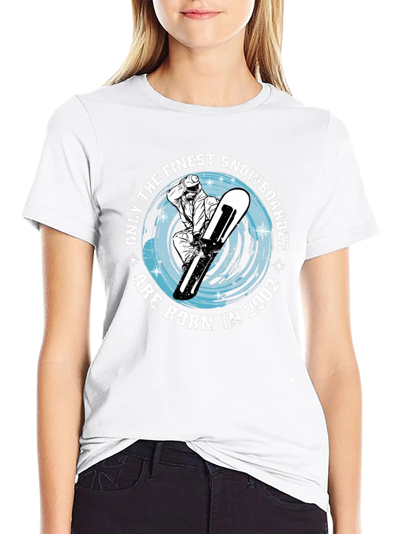 Finest Snowboarder Born in 2002 T-Shirt