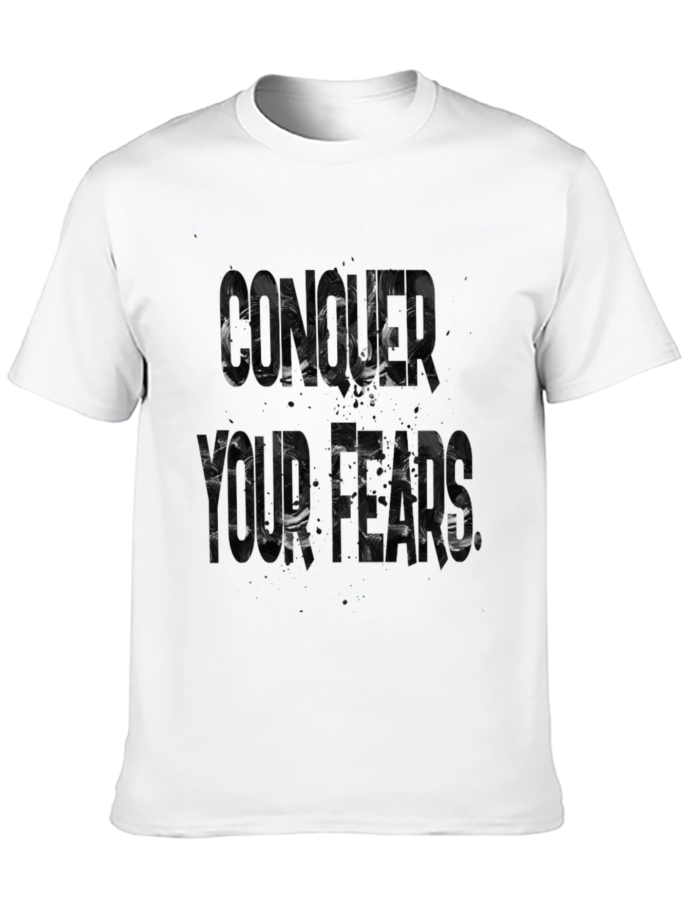 Conquer Your Fears T-Shirt Black