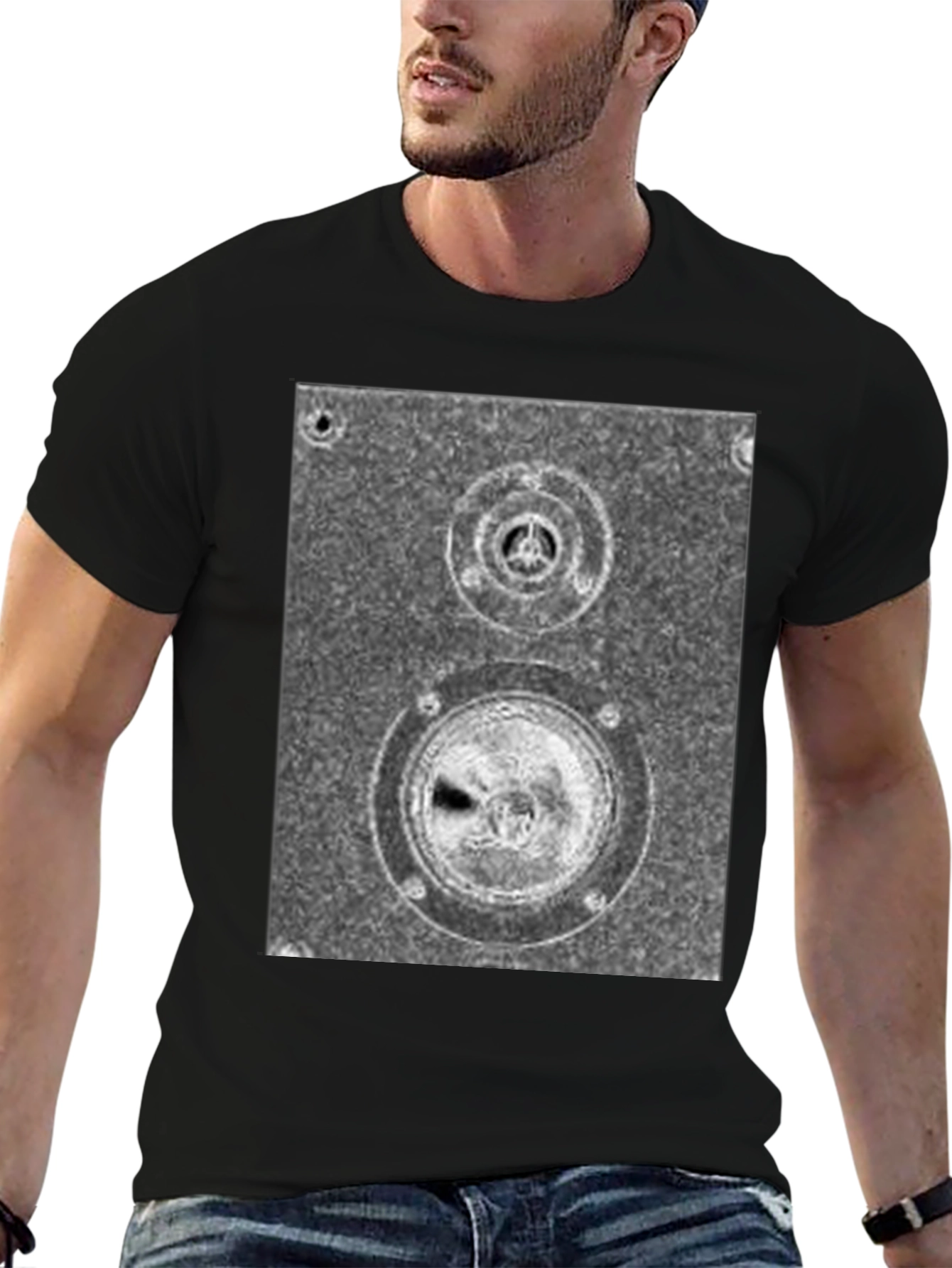 Speaker Graphic T-Shirt - Classic Sound System Tee