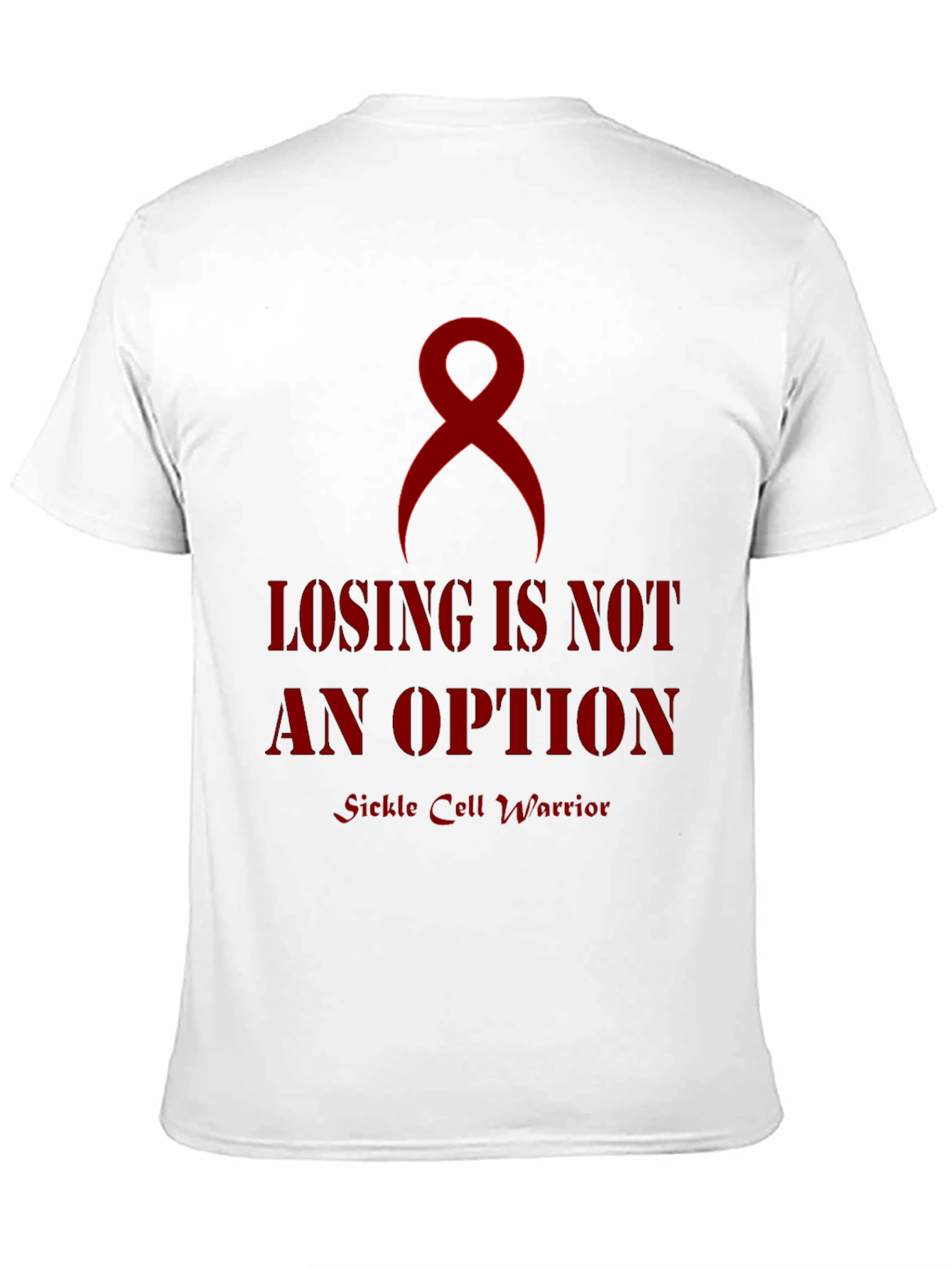 Sickle Cell Warrior T-Shirt - Awareness Ribbon Tee