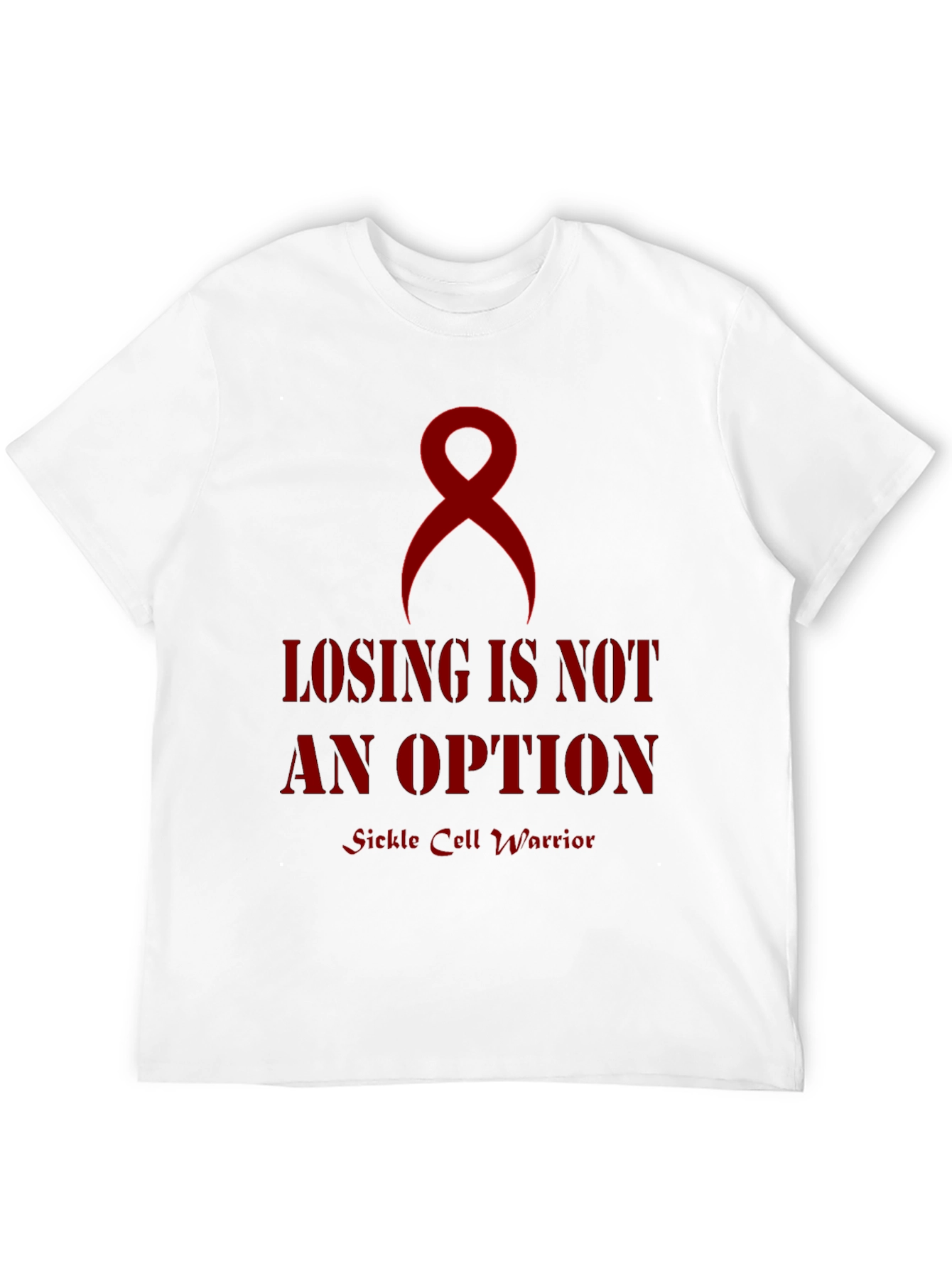 Sickle Cell Warrior T-Shirt - Awareness Ribbon Tee
