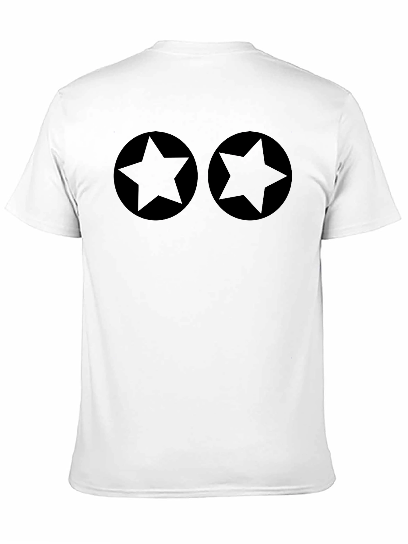 Star Emblem Graphic T-Shirt - Black