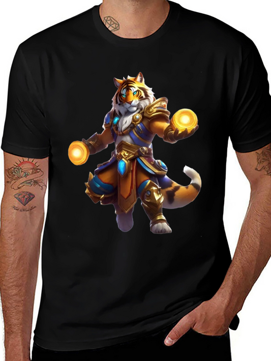 Tiger Warrior Graphic T-Shirt