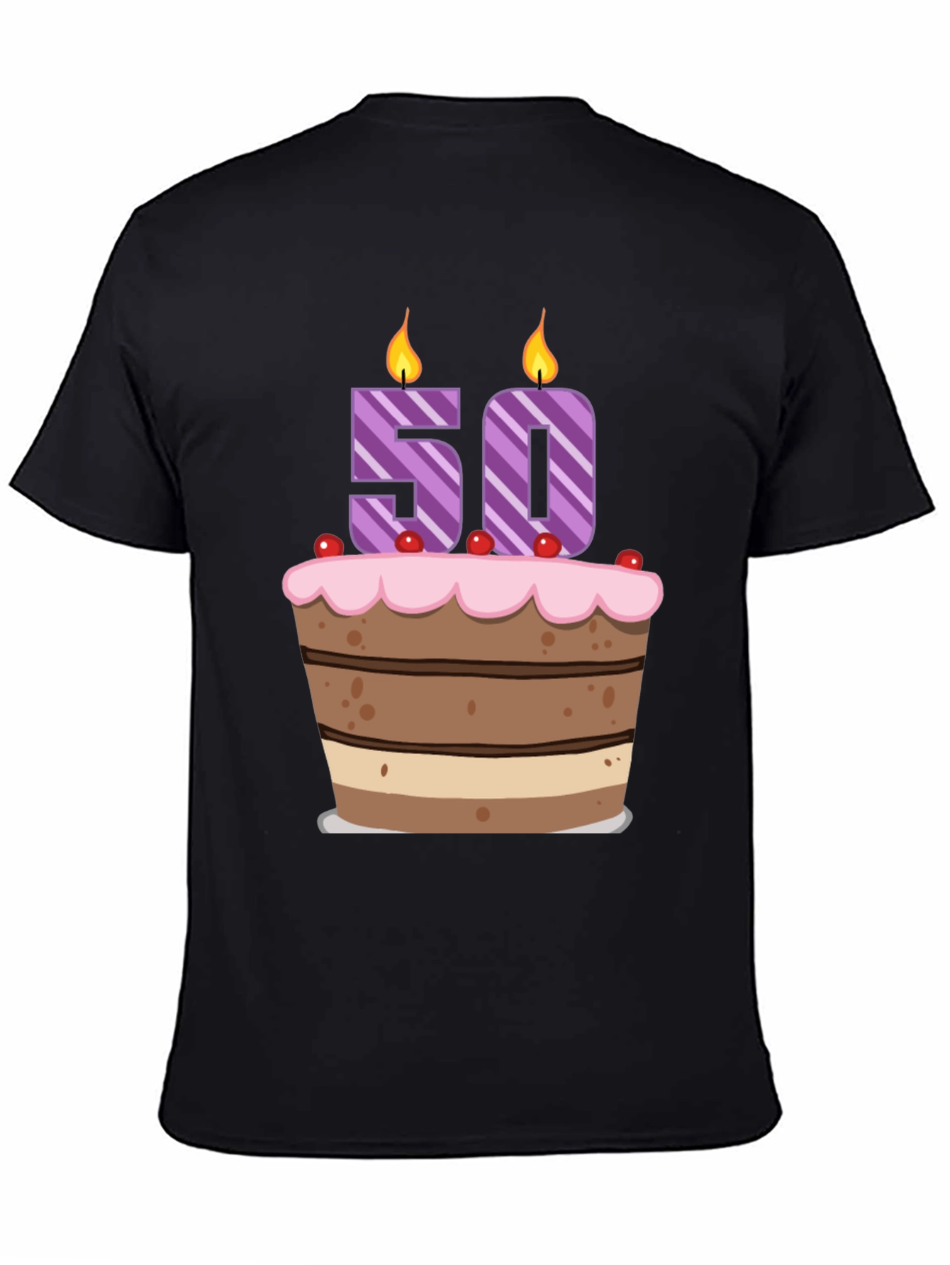 50th Birthday Cake T-Shirt