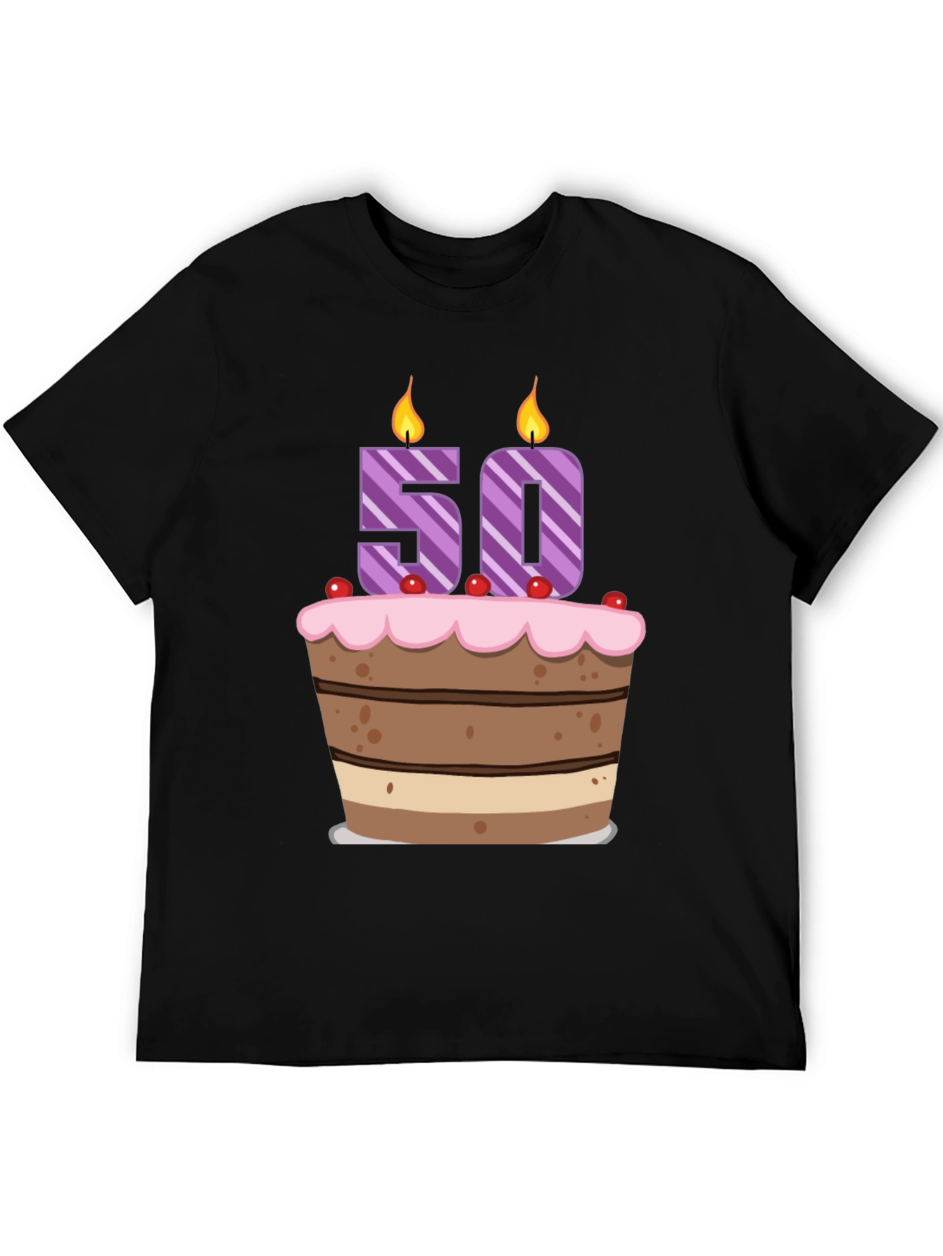 50th Birthday Cake T-Shirt