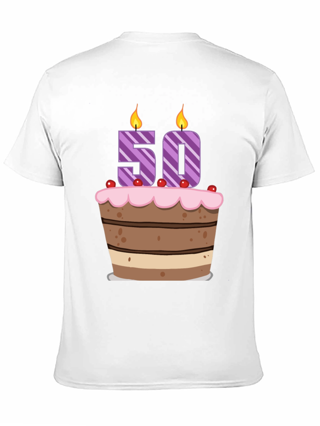 50th Birthday Cake T-Shirt