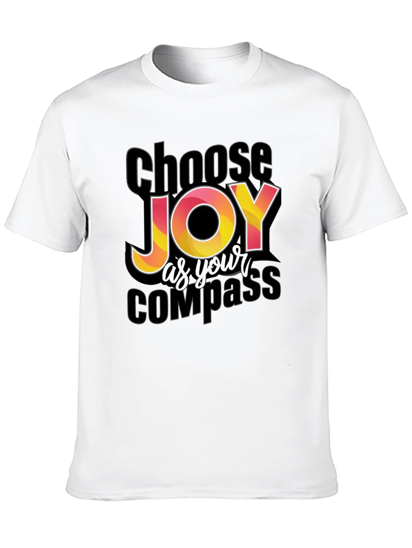Choose Joy Compass Graphic T-Shirt