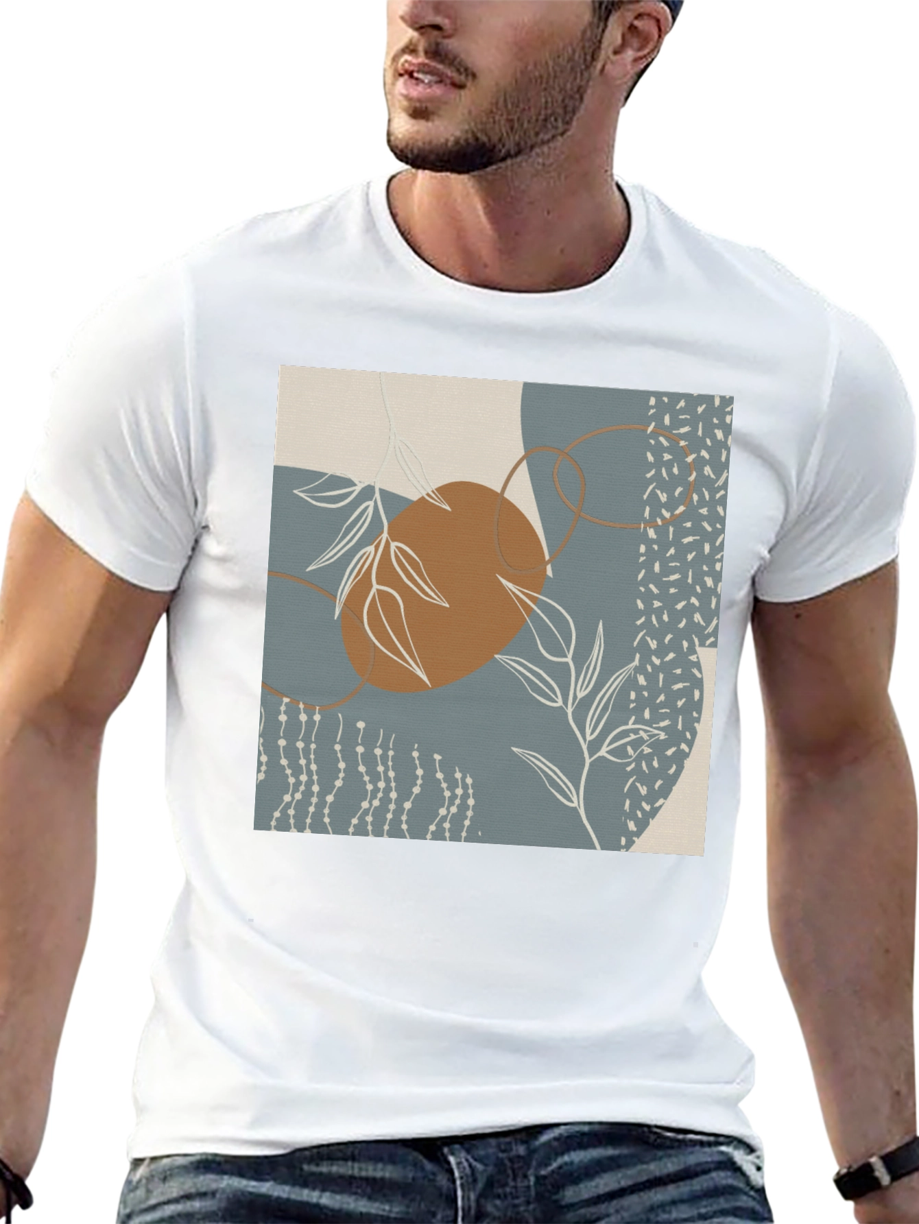 Abstract Art Graphic Print T-Shirt