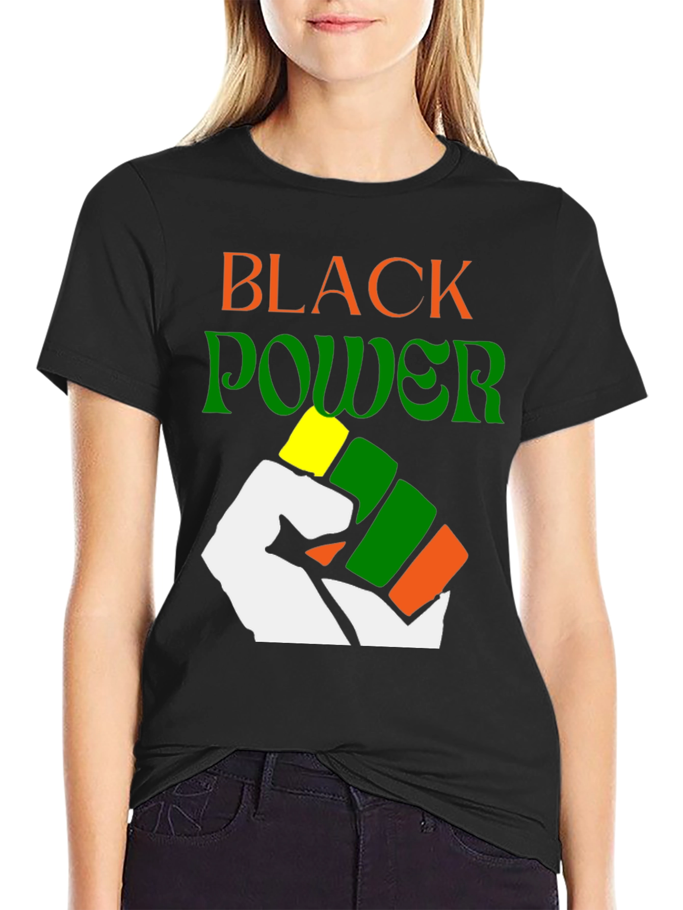 Black Power Fist T-Shirt