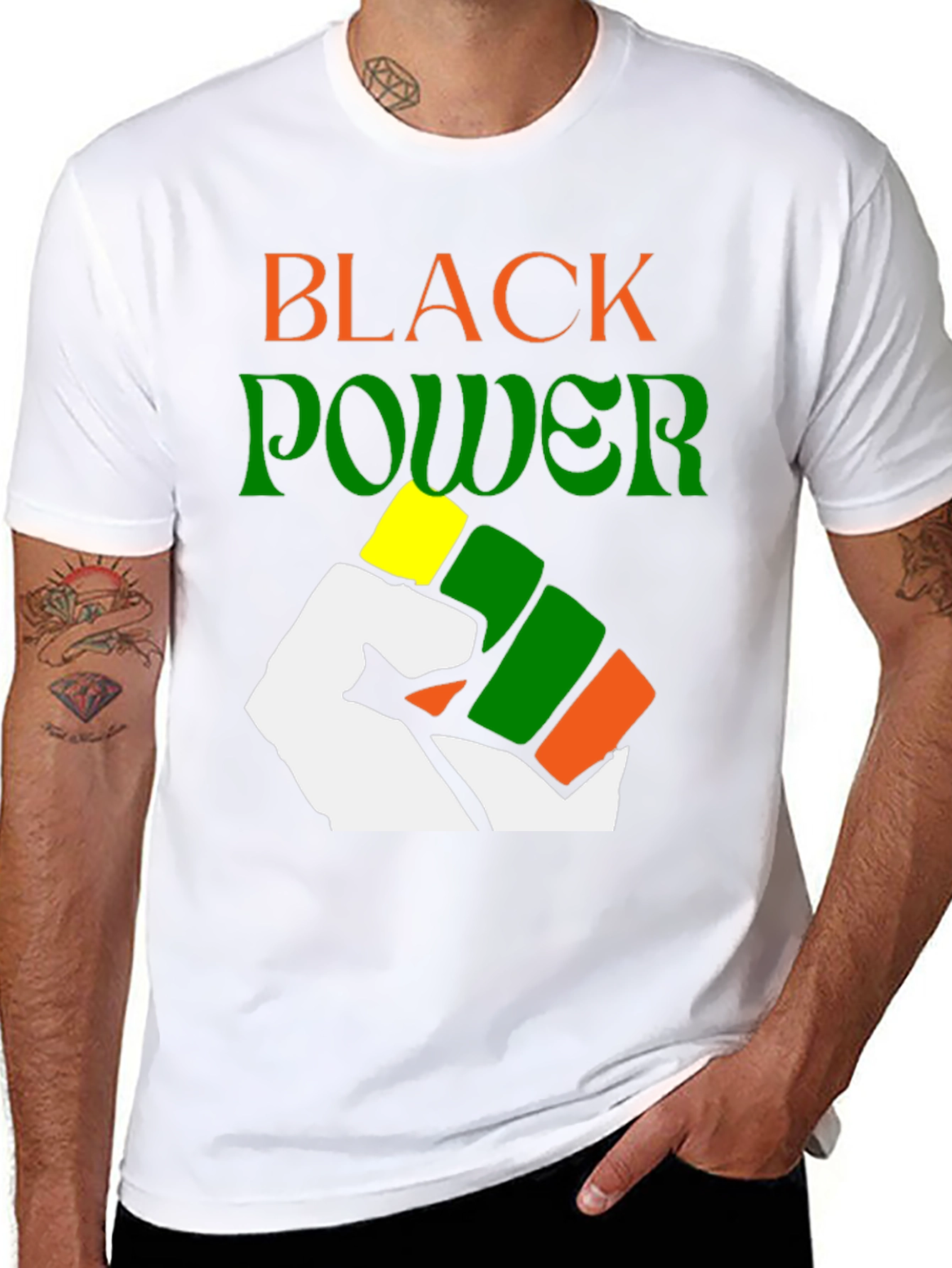Black Power Fist T-Shirt