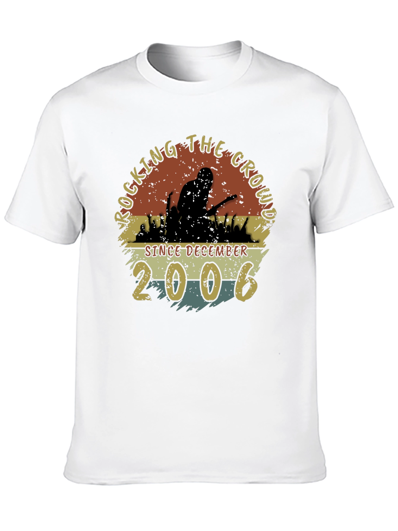 Rocking the Crowd Since December 2006 T-Shirt