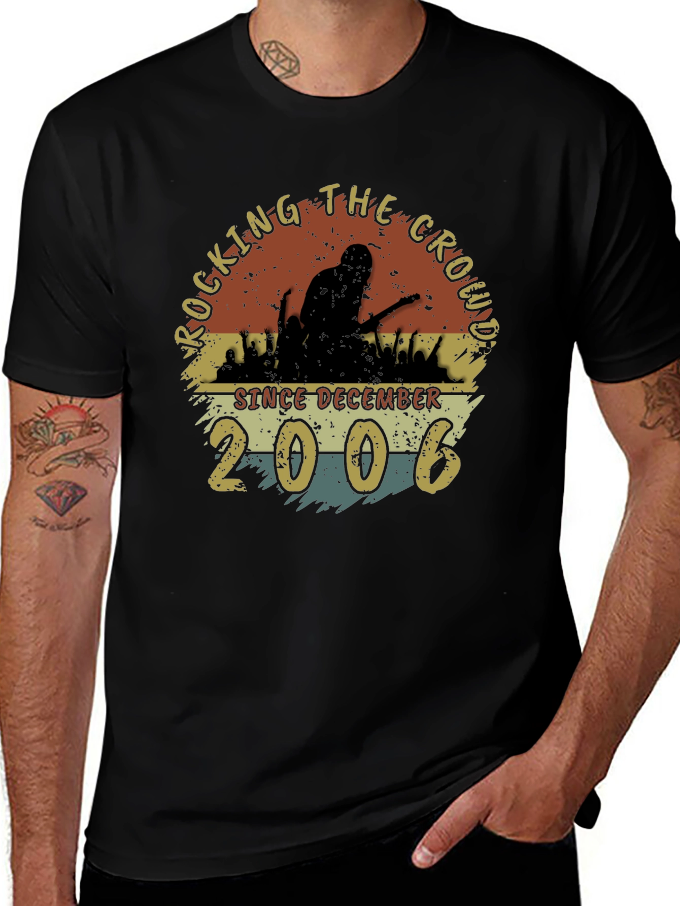 Rocking the Crowd Since December 2006 T-Shirt