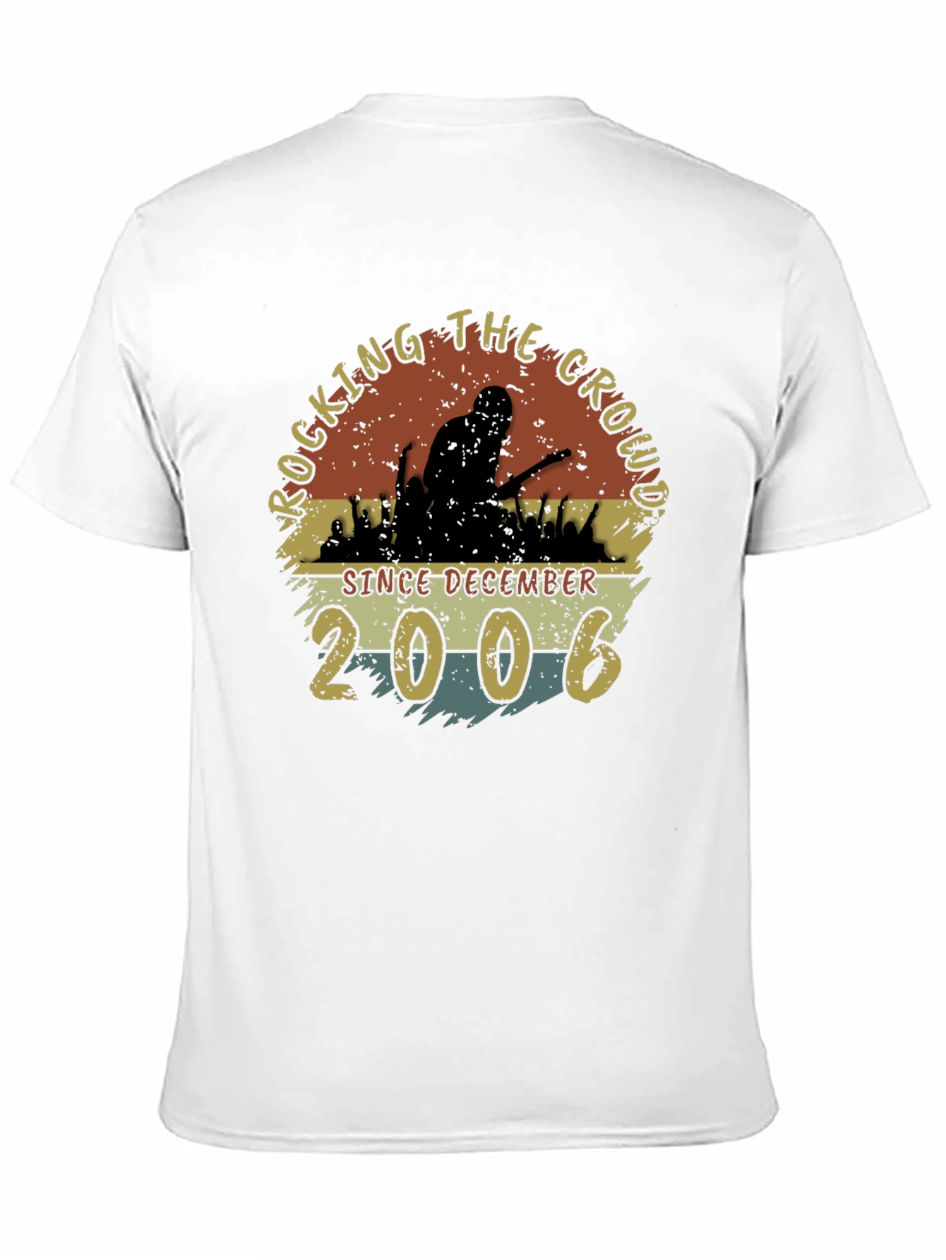 Rocking the Crowd Since December 2006 T-Shirt