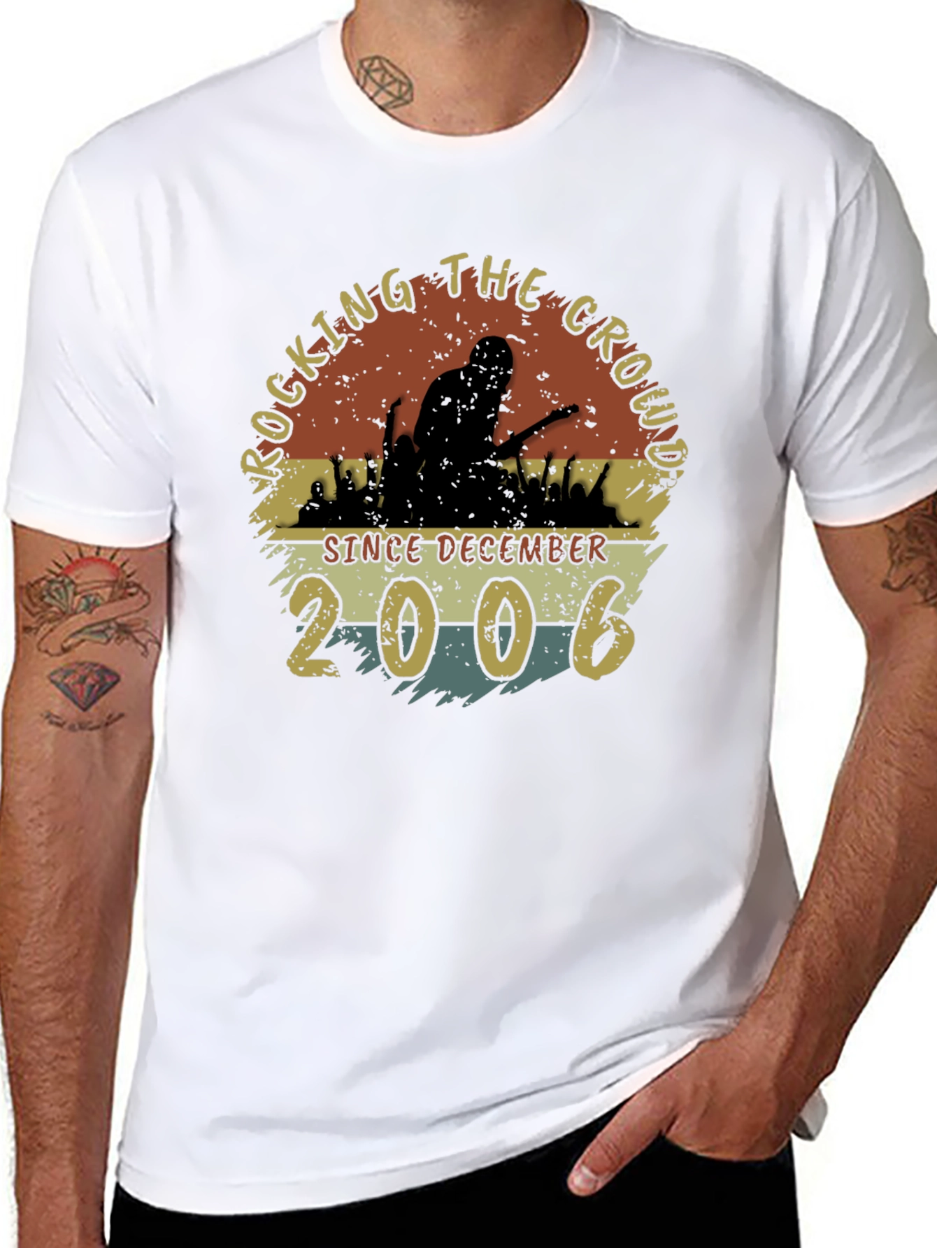 Rocking the Crowd Since December 2006 T-Shirt