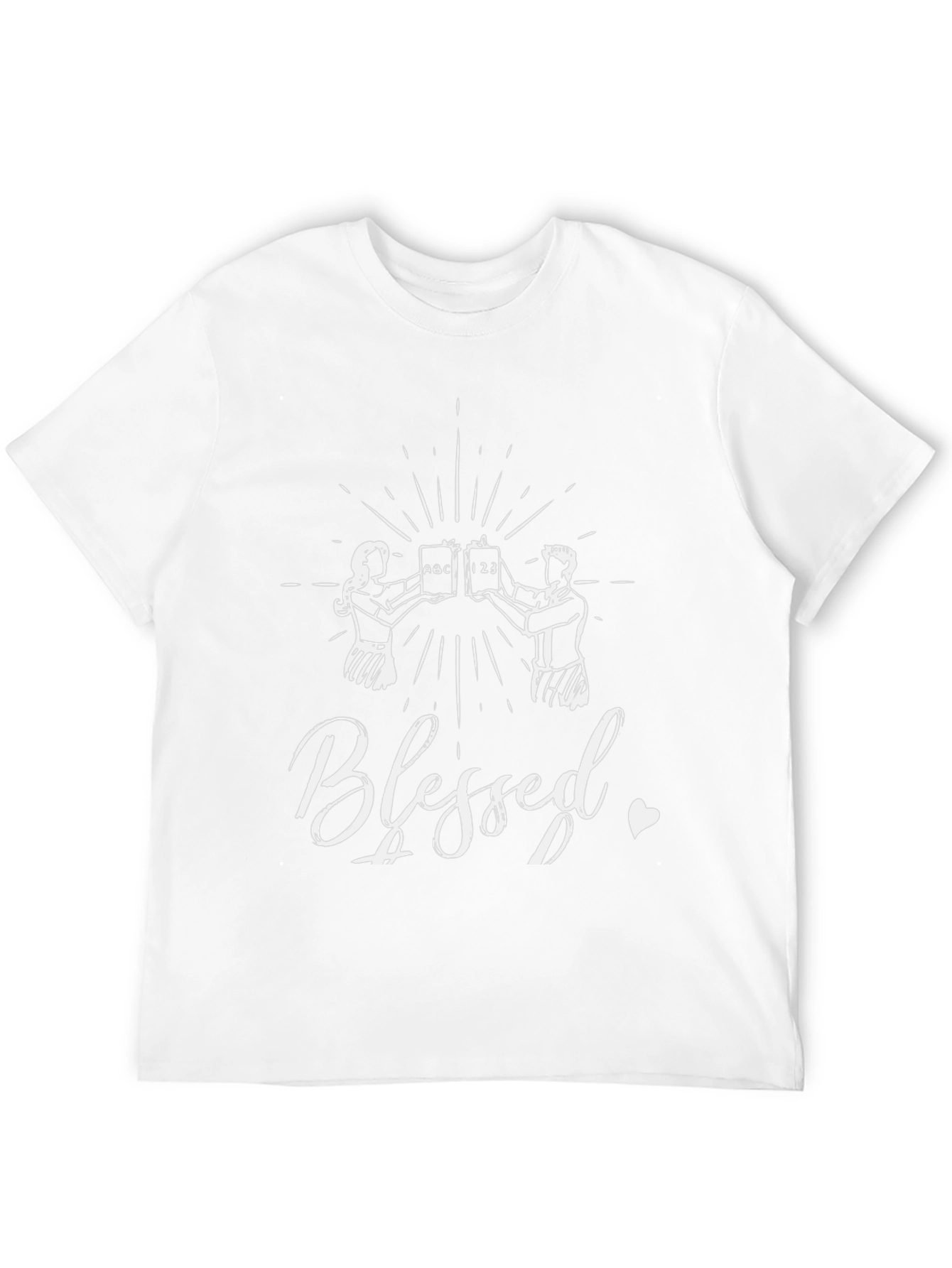 Blessed Teacher Graphic Tee - Unisex Black T-Shirt