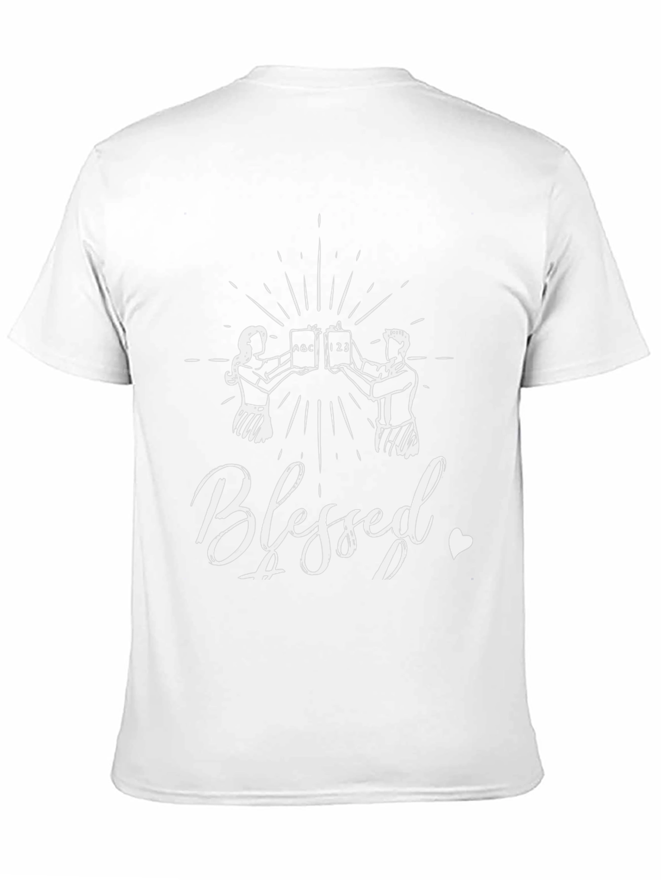 Blessed Teacher Graphic Tee - Unisex Black T-Shirt