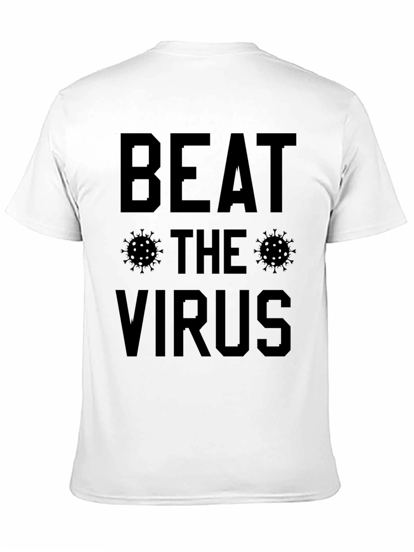 Beat The Virus Graphic Tee - Black
