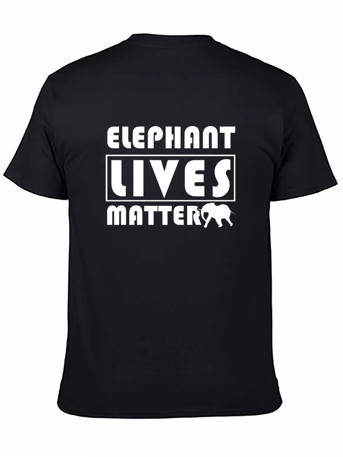 Elephant Lives Matter Graphic T-Shirt