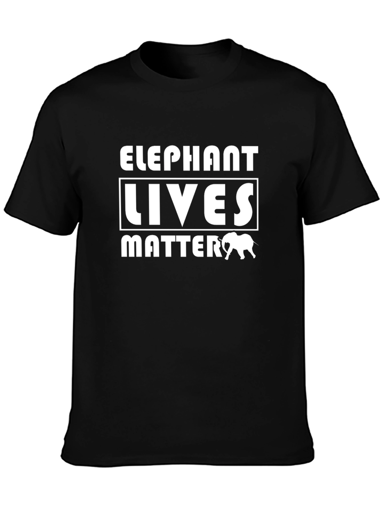 Elephant Lives Matter Graphic T-Shirt
