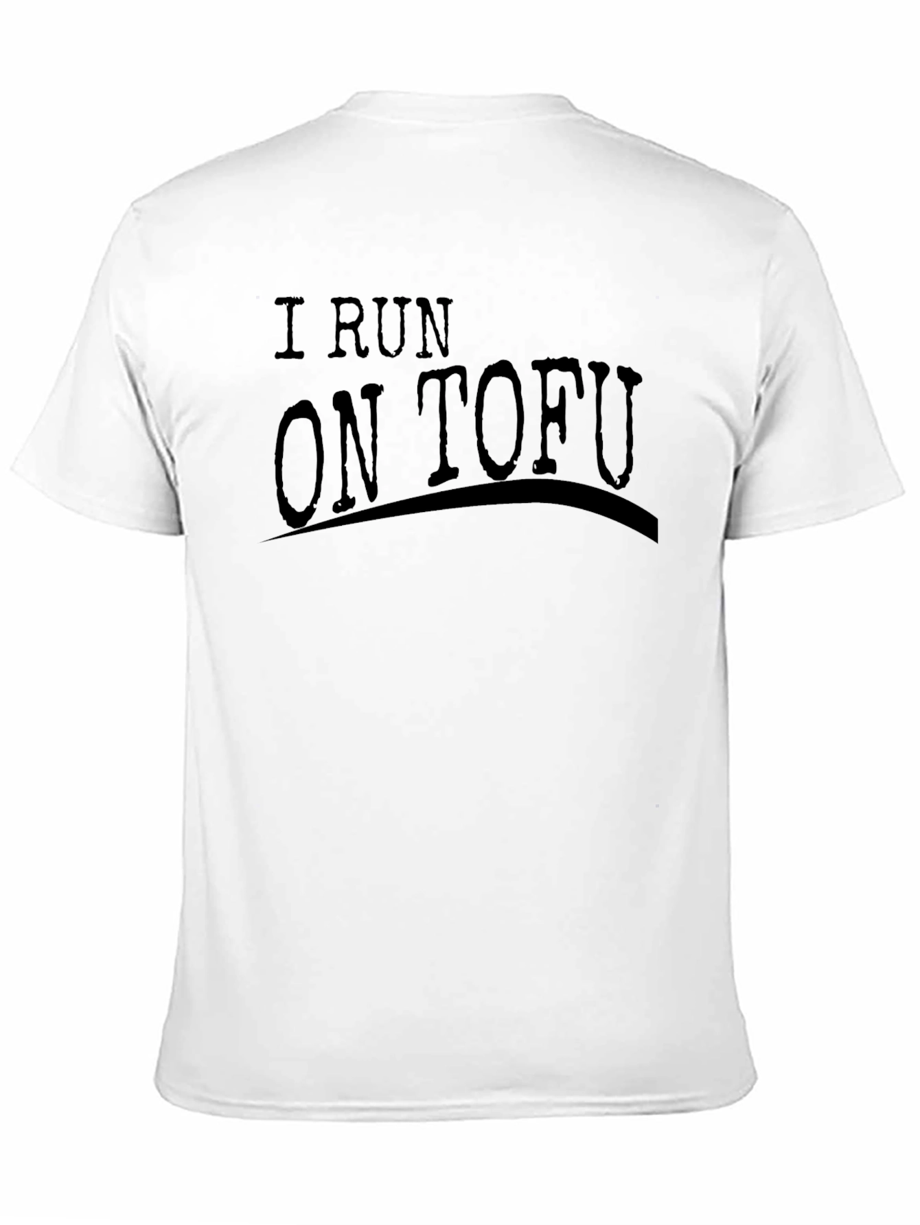 I Run On Tofu Graphic T-Shirt