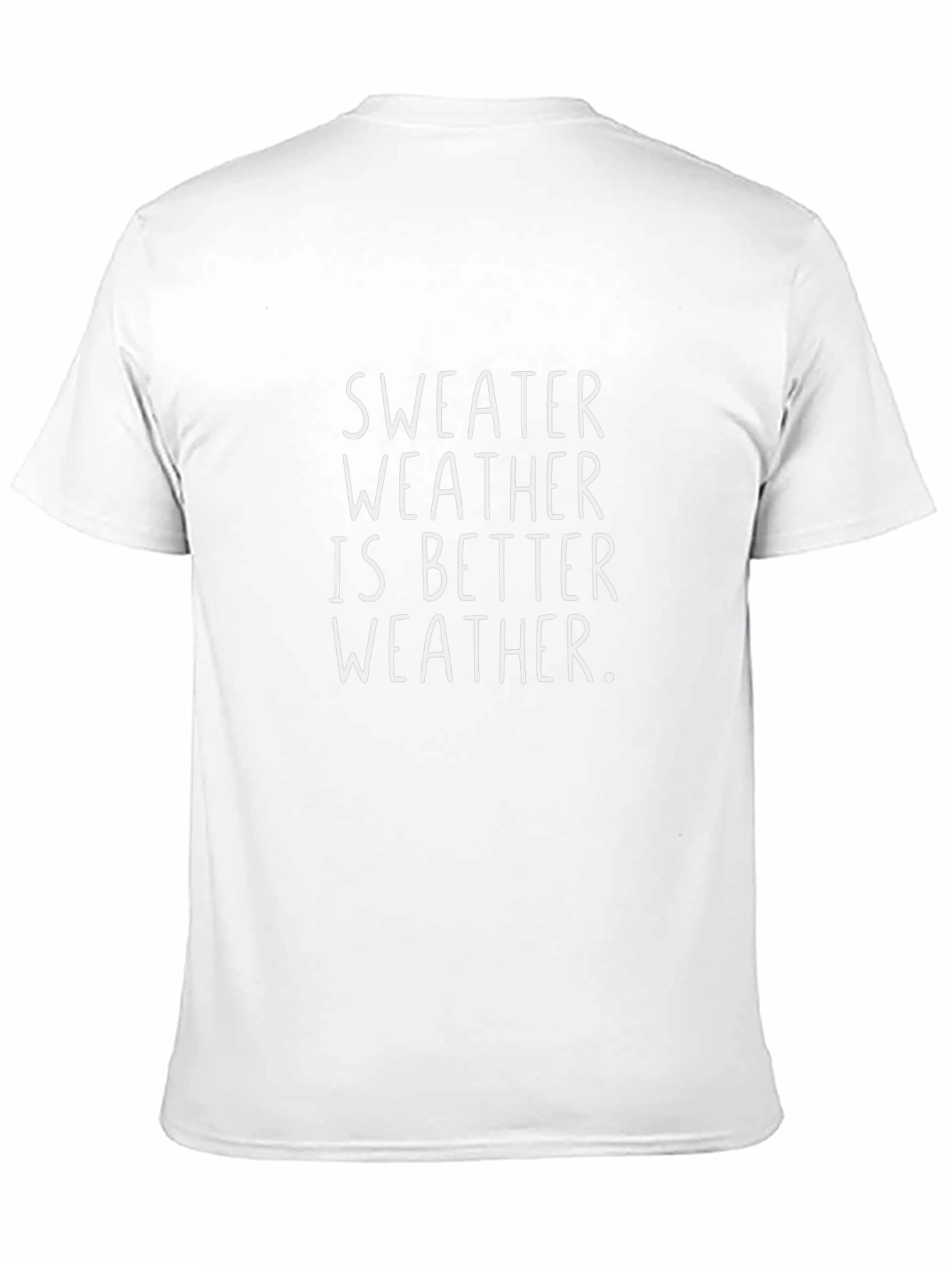 Sweater Weather Tee - Cozy Season Comfort
