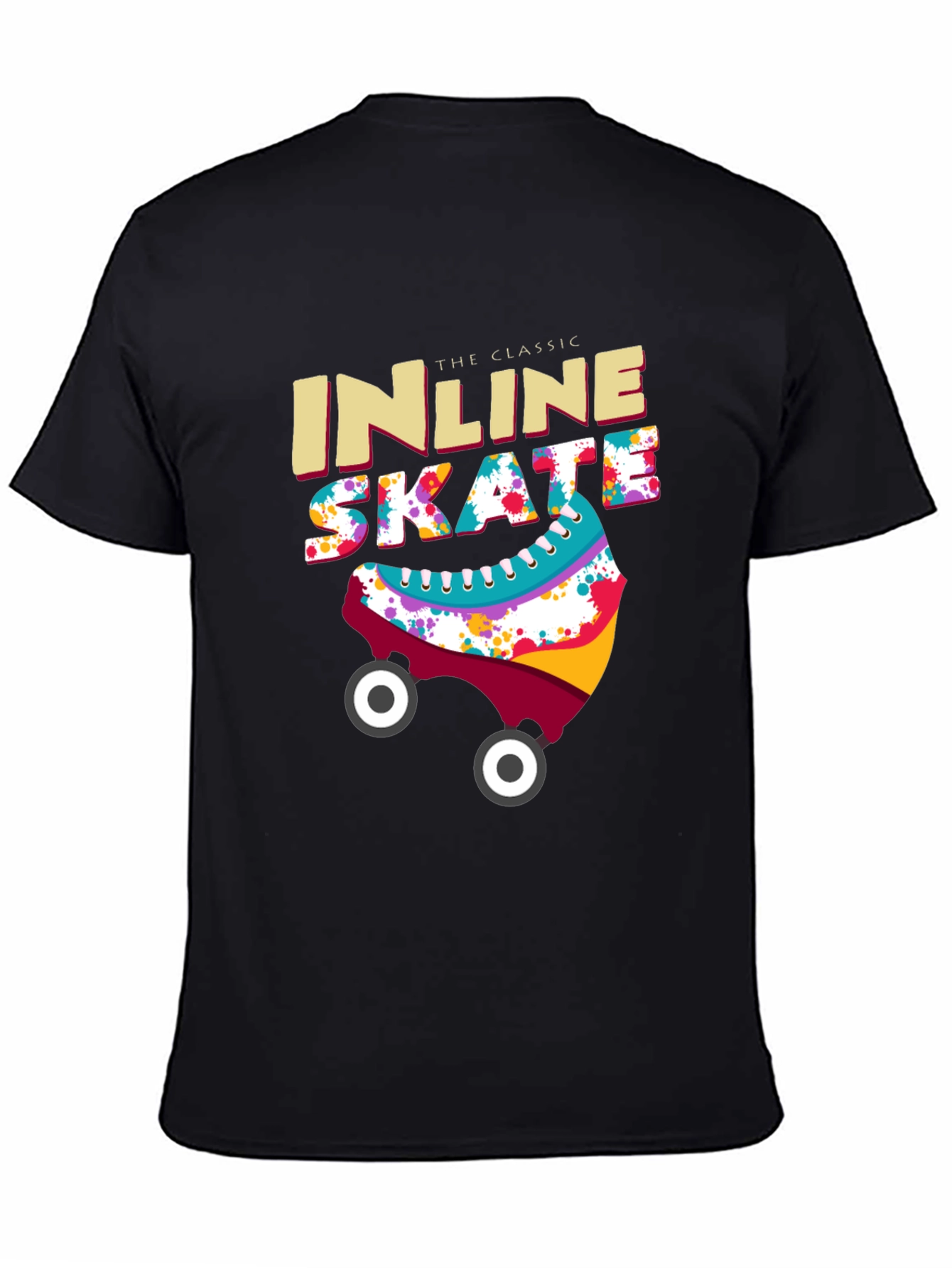 Classic Inline Skate T-Shirt - Retro Design