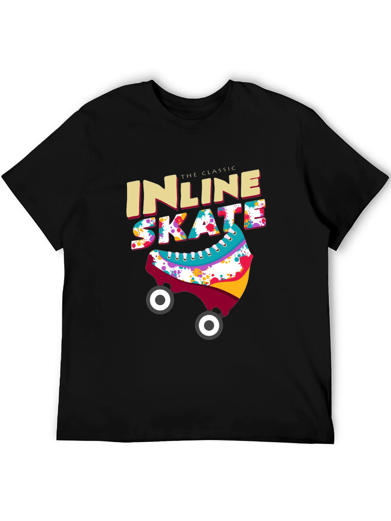Classic Inline Skate T-Shirt - Retro Design