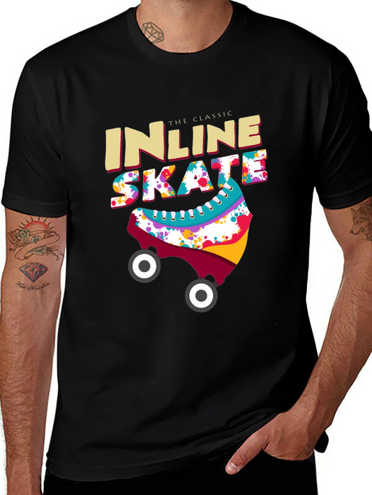 Classic Inline Skate T-Shirt - Retro Design
