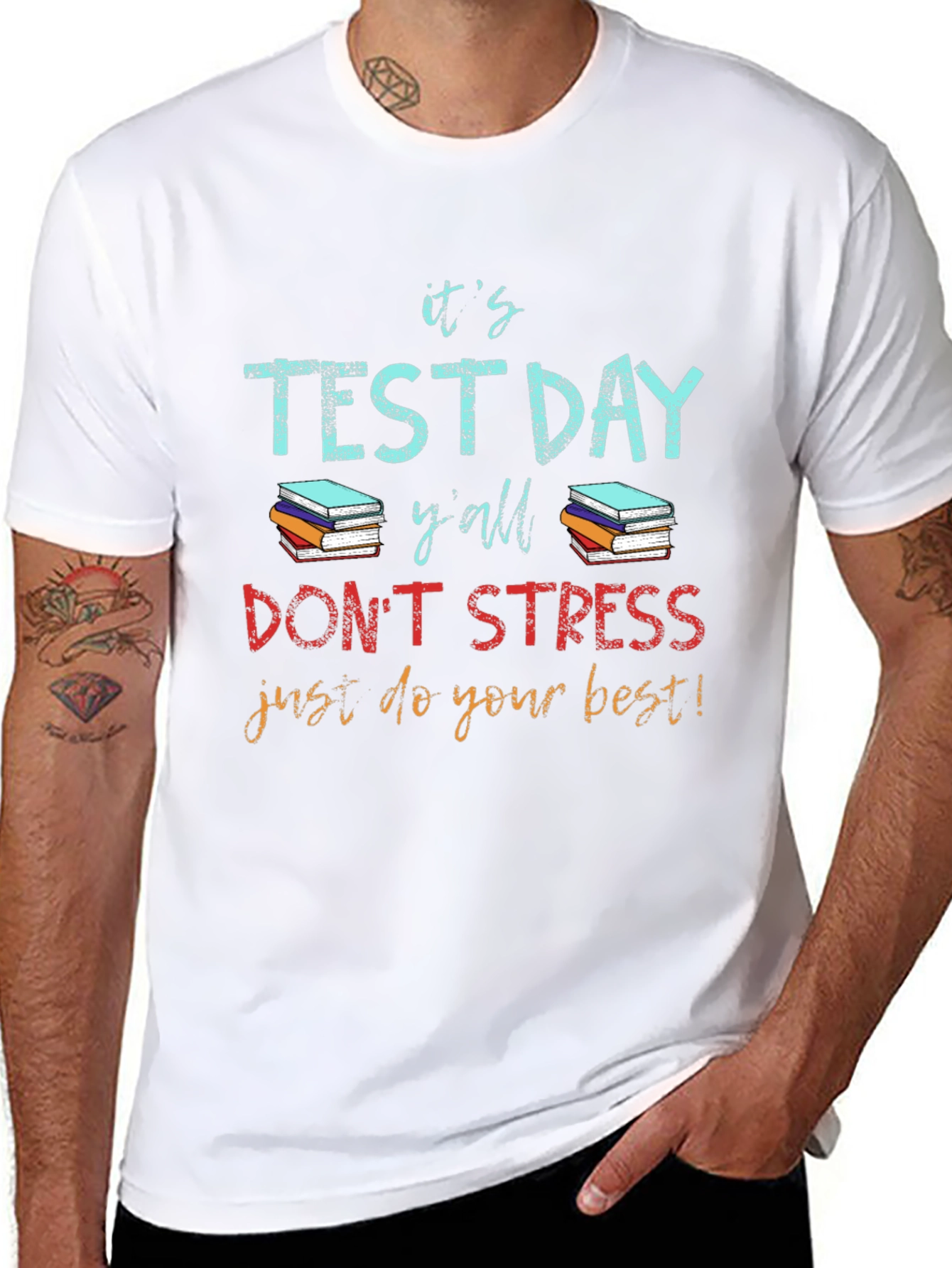 Its Test Day Yall Graphic T-Shirt