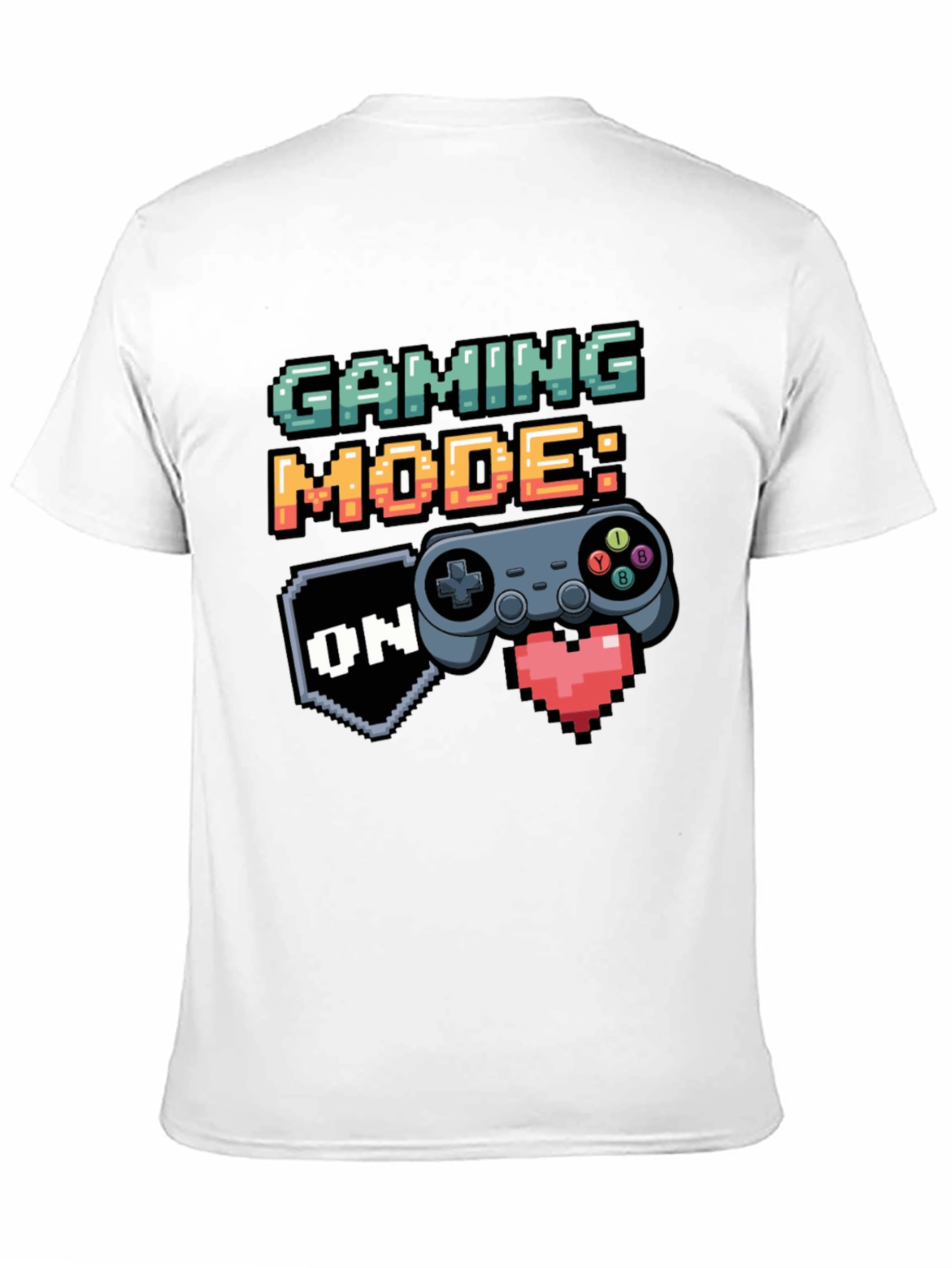 Gaming Mode On Black T-Shirt - Gamer Apparel