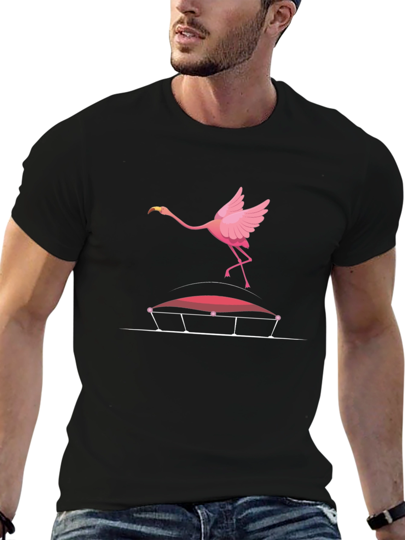 Flamingo Tee - Stylish & Unique Graphic T-Shirt