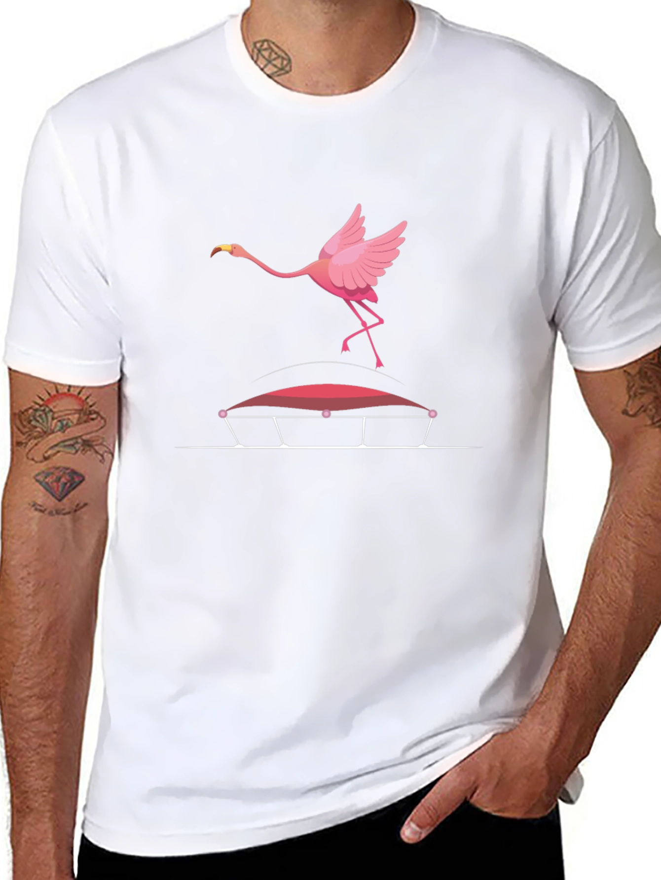 Flamingo Tee - Stylish & Unique Graphic T-Shirt