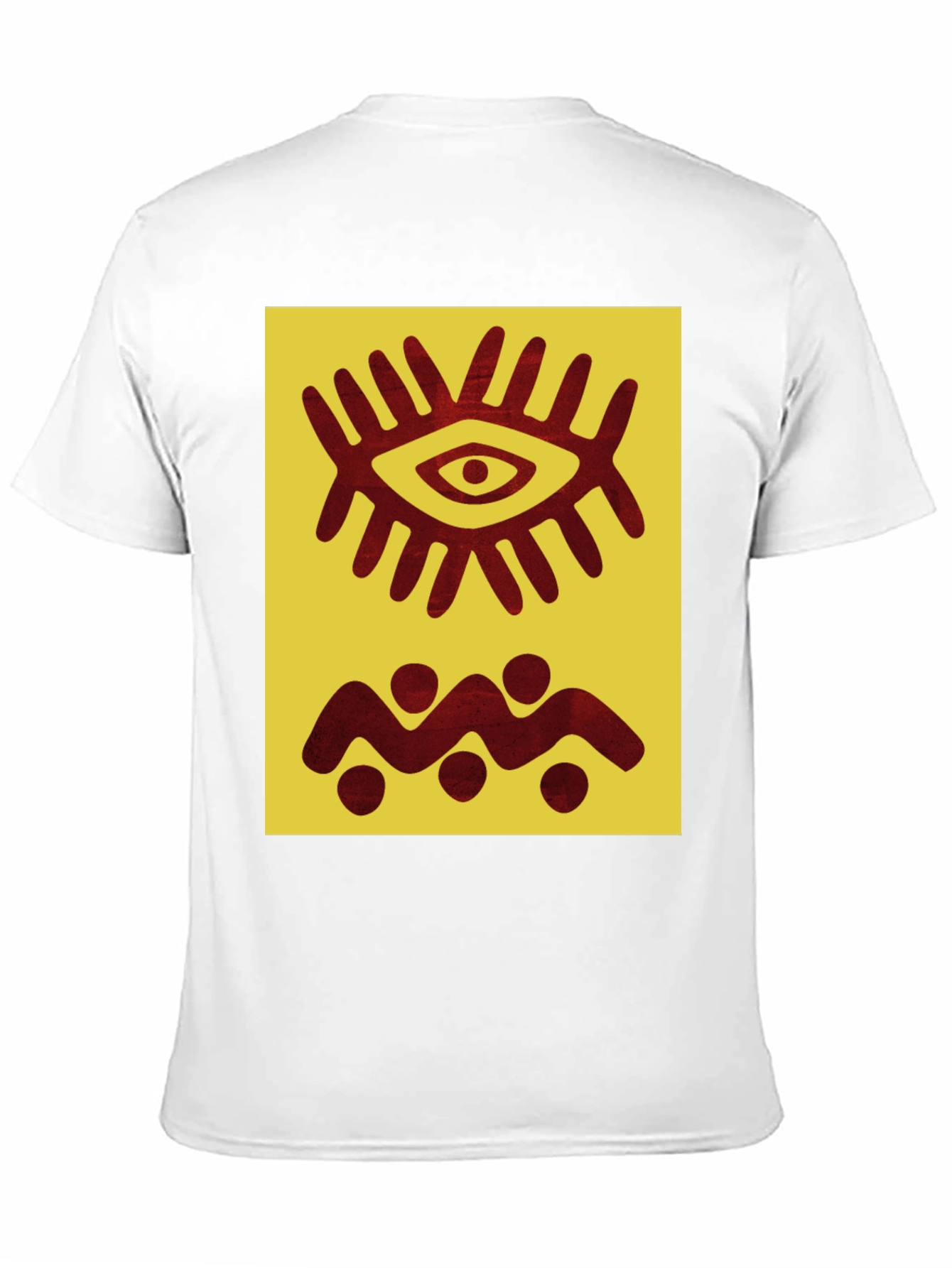Tribal Eye Graphic Tee - Unique Design