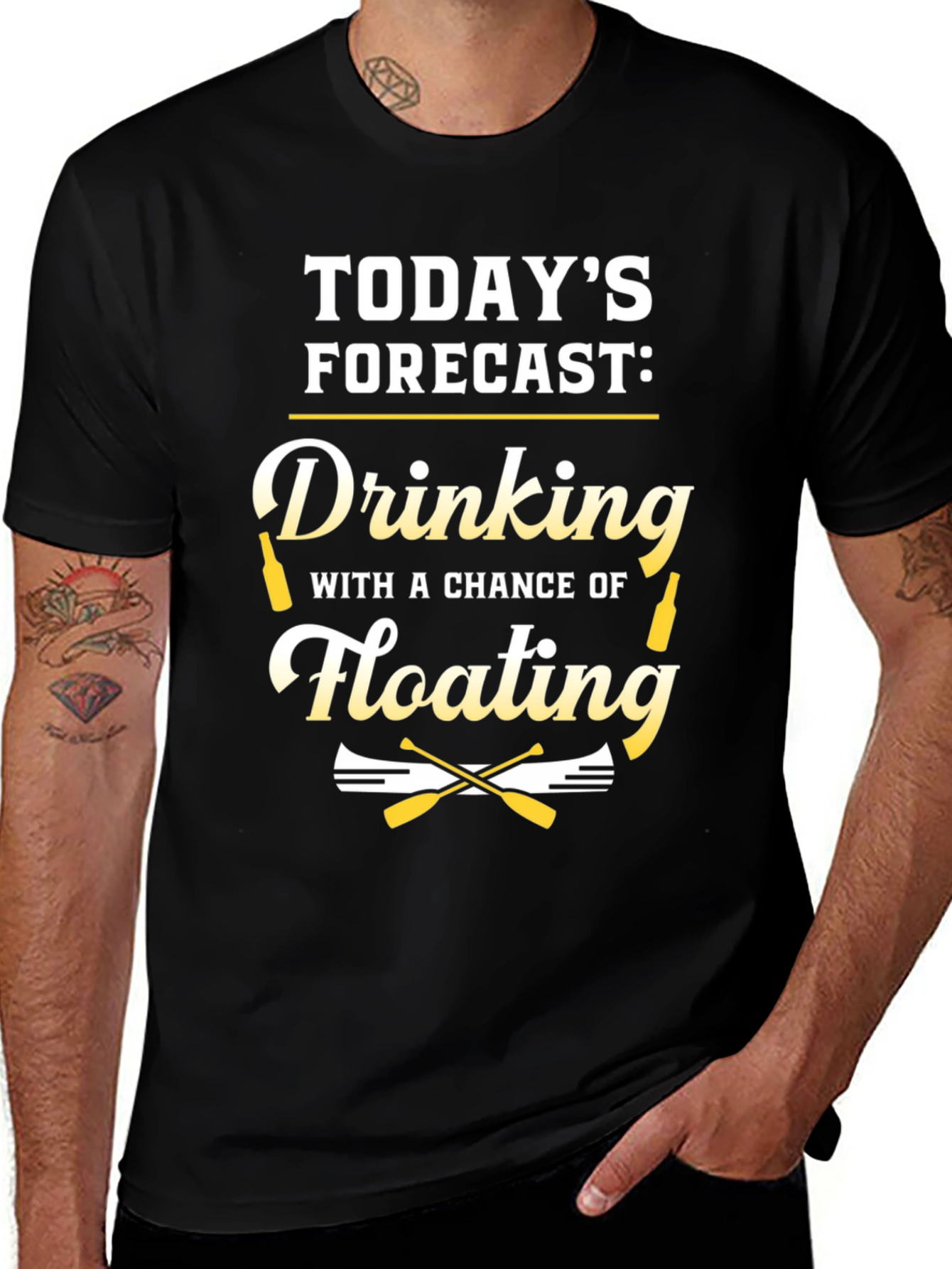 Drinking with a Chance of Floating T-Shirt