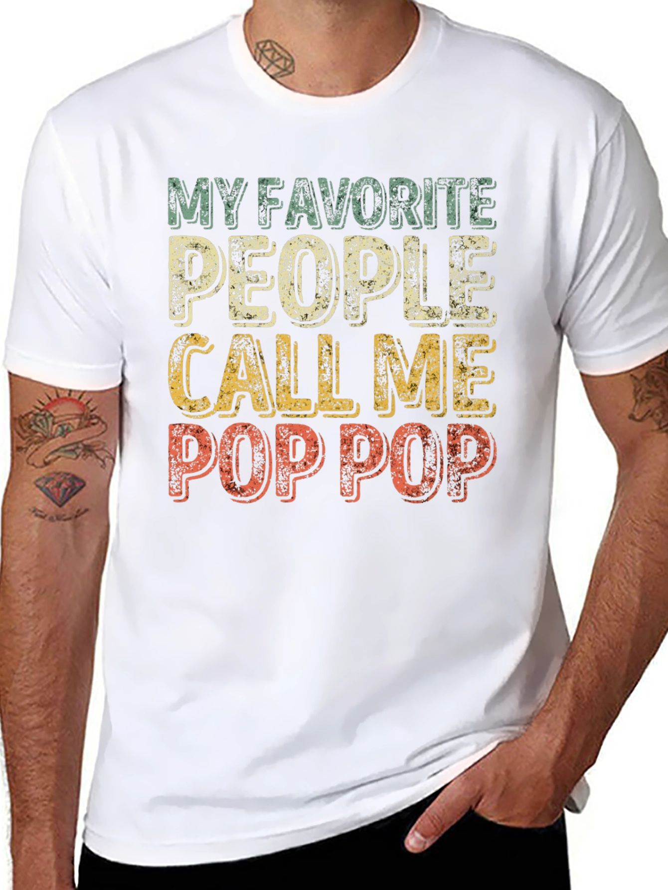My Favorite People Call Me Pop Pop T-Shirt