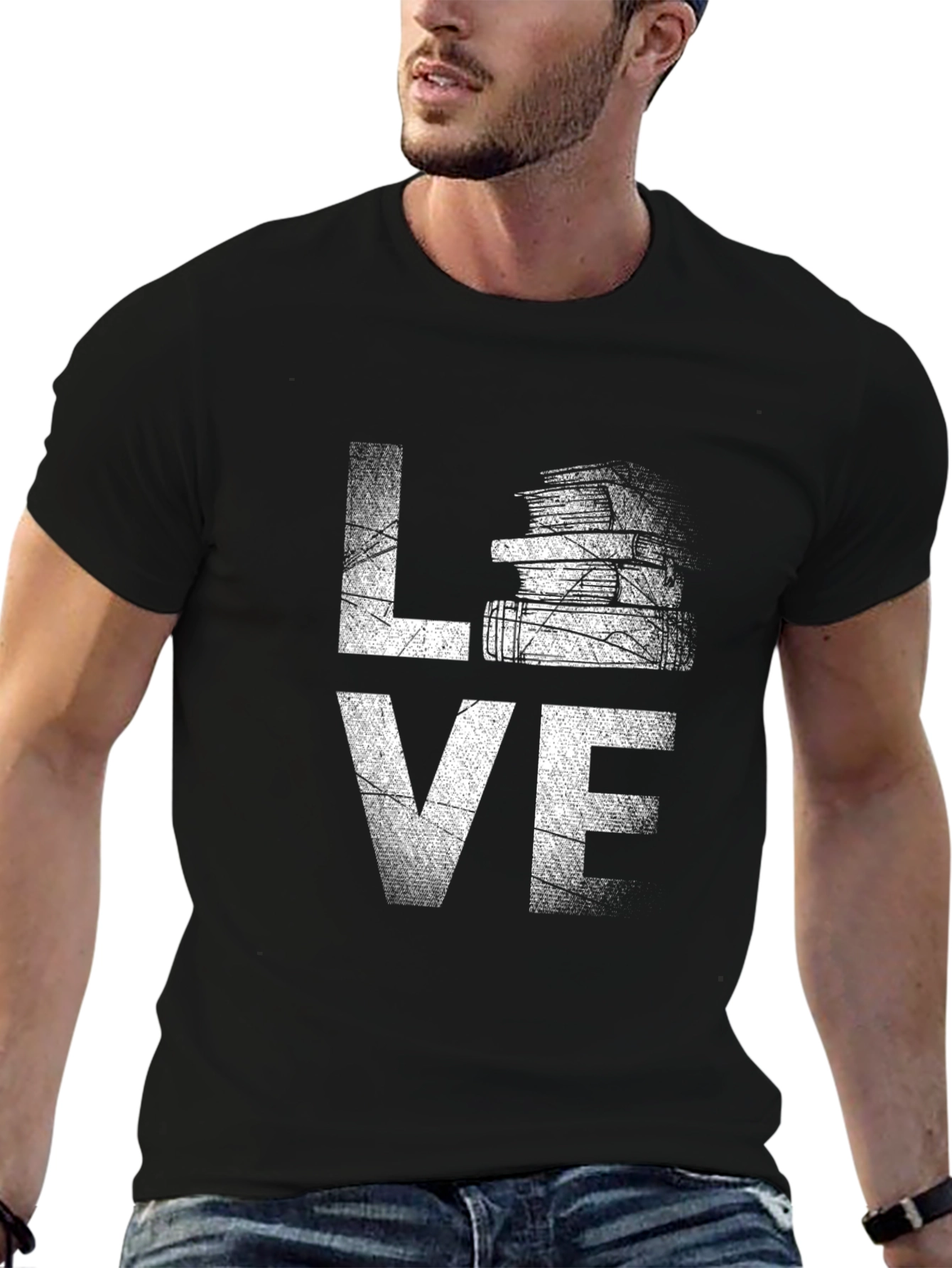 Love of Books T-Shirt - Unisex Literary Tee
