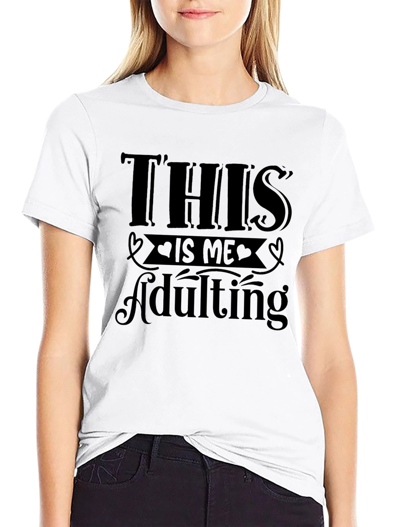 This is Me Adulting Graphic T-Shirt