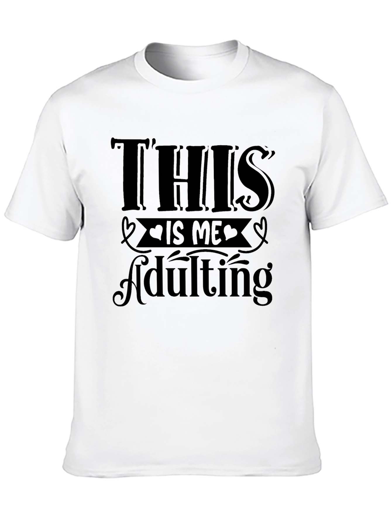 This is Me Adulting Graphic T-Shirt
