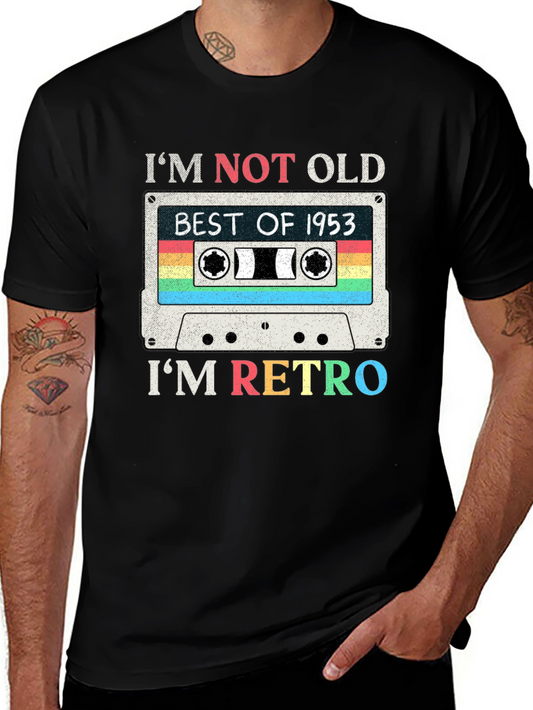 Retro Cassette Tape 1953 Graphic T-Shirt