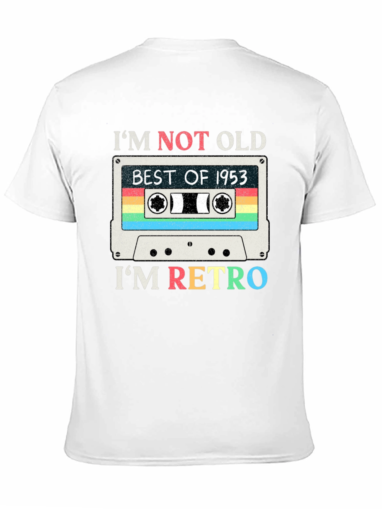 Retro Cassette Tape 1953 Graphic T-Shirt