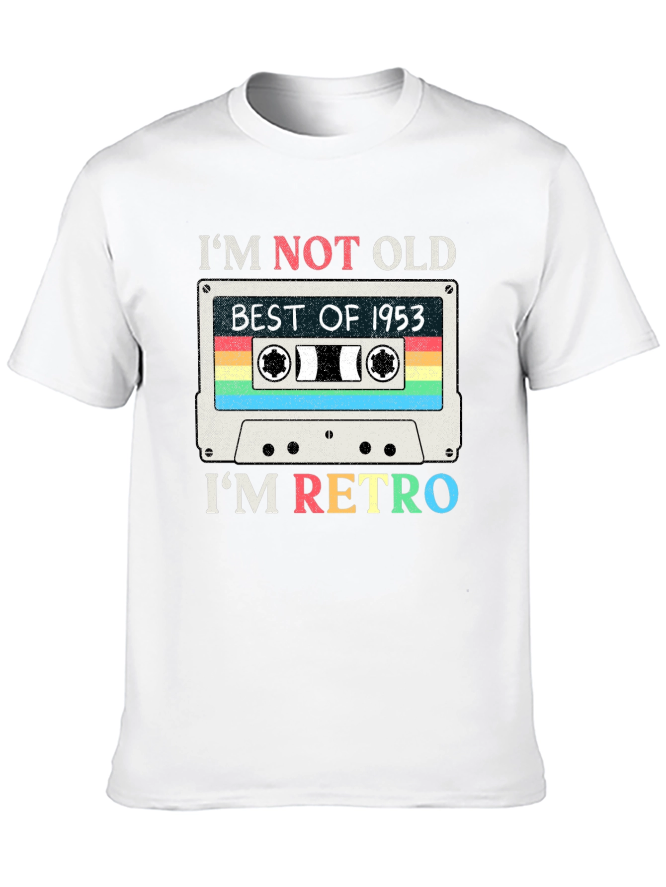 Retro Cassette Tape 1953 Graphic T-Shirt