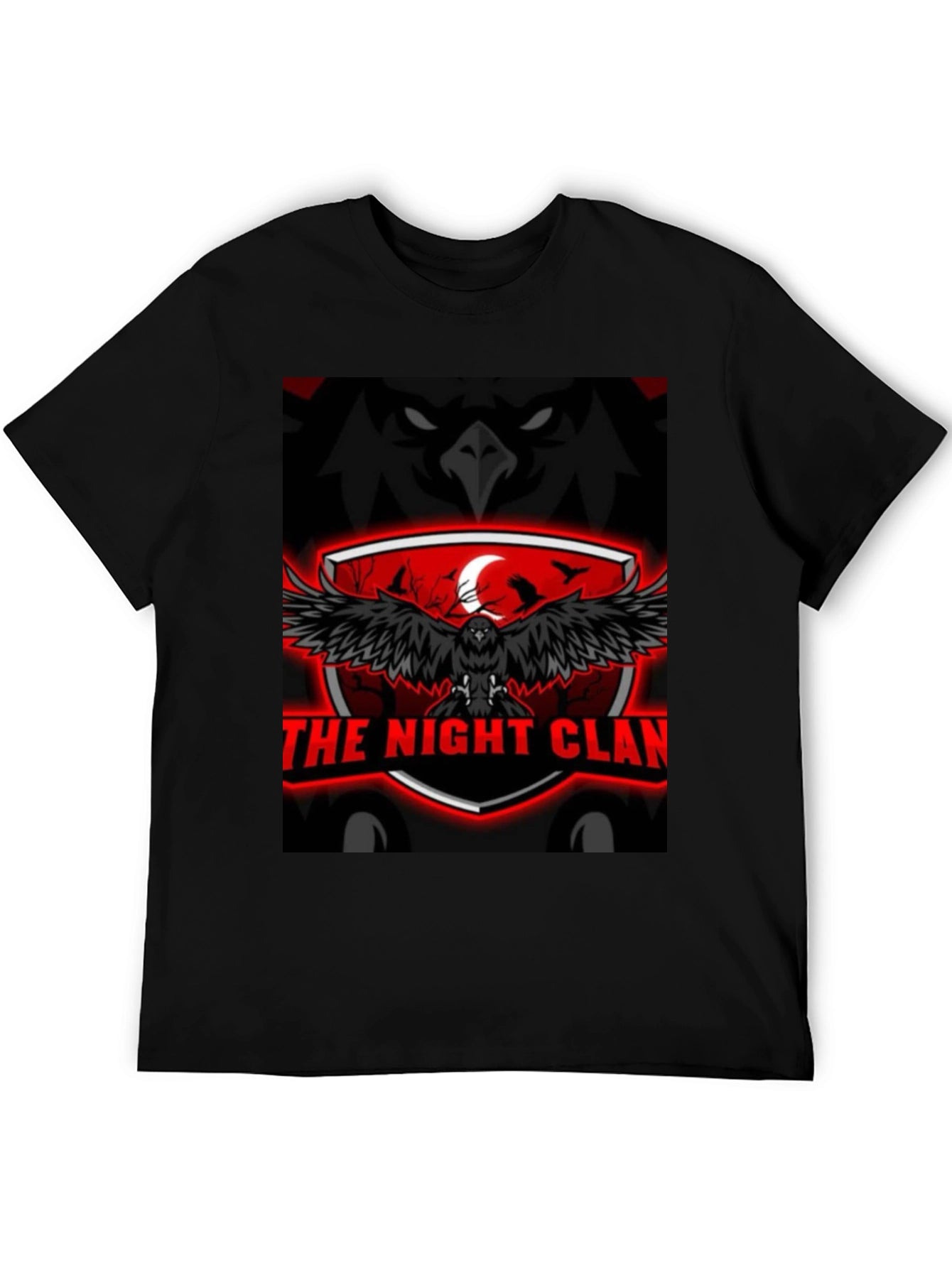 Night Clan Raven Graphic T-Shirt