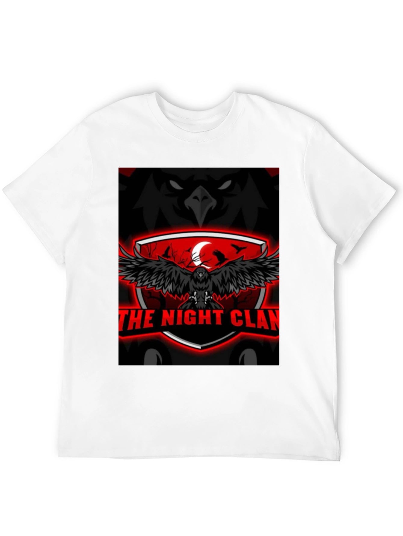 Night Clan Raven Graphic T-Shirt